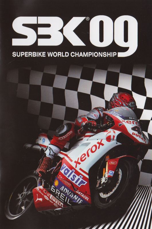 Manual for SBK 09: Superbike World Championship (Windows): Front (20-page)