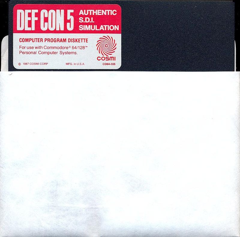 Media for Defcon 5 (Commodore 64)