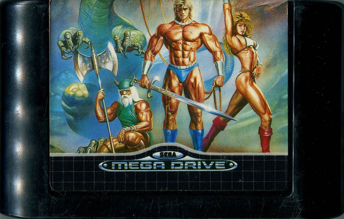 Media for Golden Axe (Genesis): Front