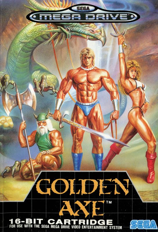 Front Cover for Golden Axe (Genesis)