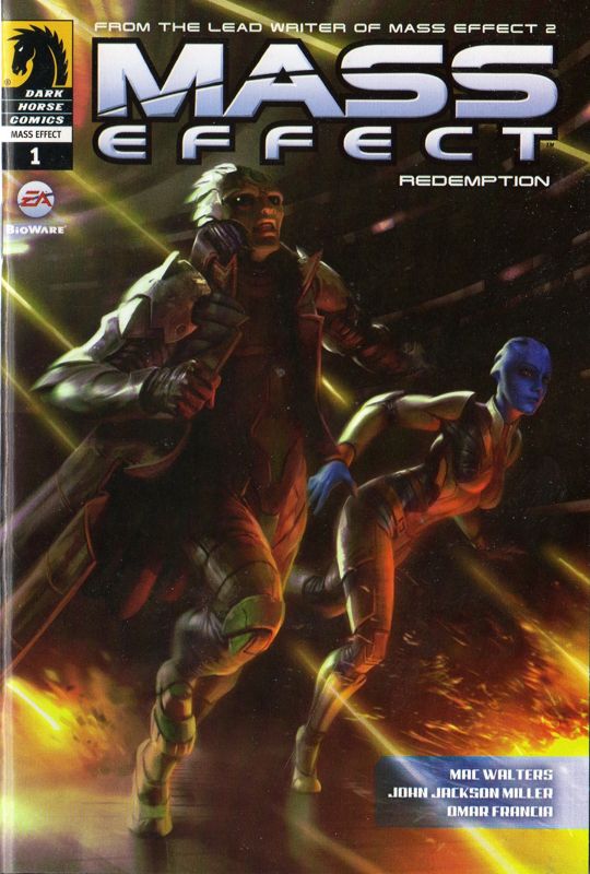 Extras for Mass Effect 2 (Collector's Edition) (Xbox 360) (European English release): Mass Effect Redemption comic - front