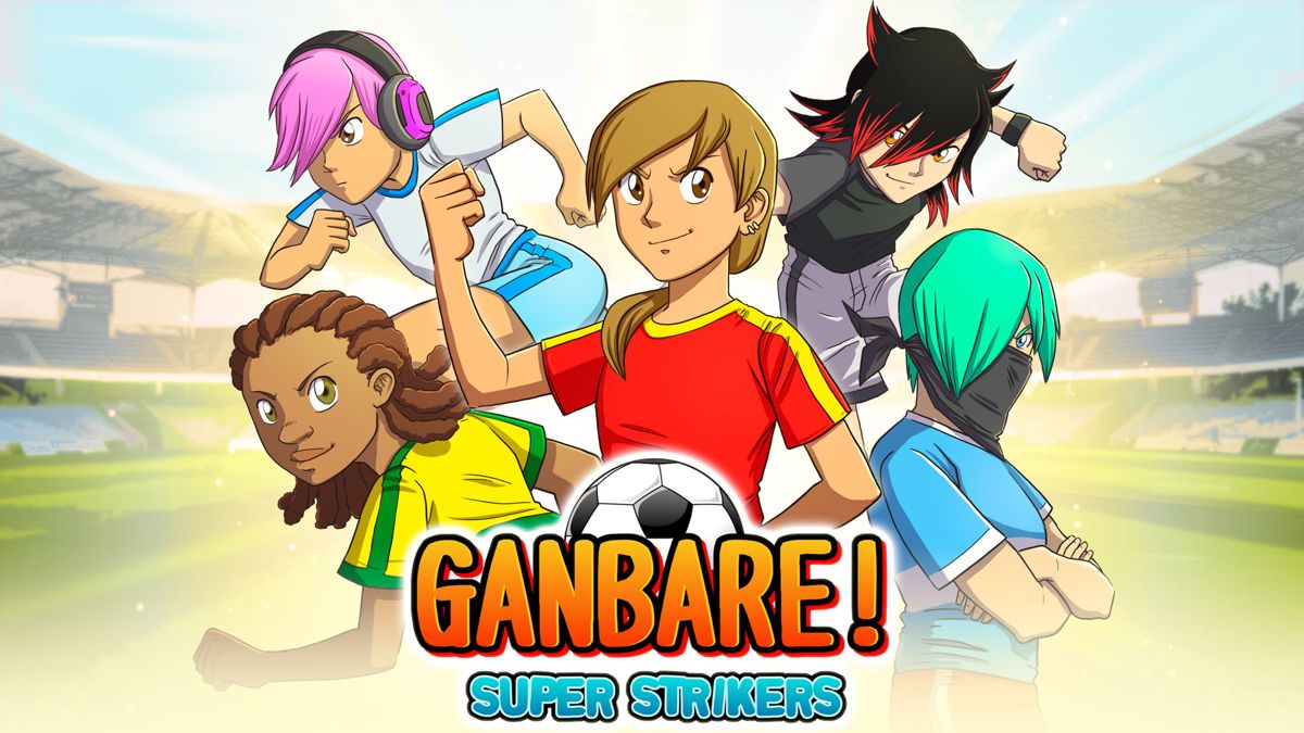 Front Cover for Ganbare! Super Strikers (Nintendo Switch) (download release): 2nd version (new style cover)