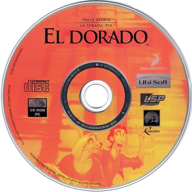 Media for Gold and Glory: The Road to El Dorado (Windows)