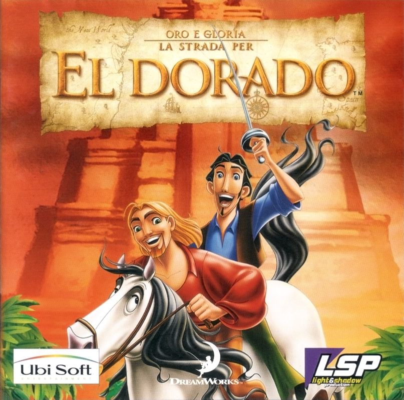 Manual for Gold and Glory: The Road to El Dorado (Windows): Front