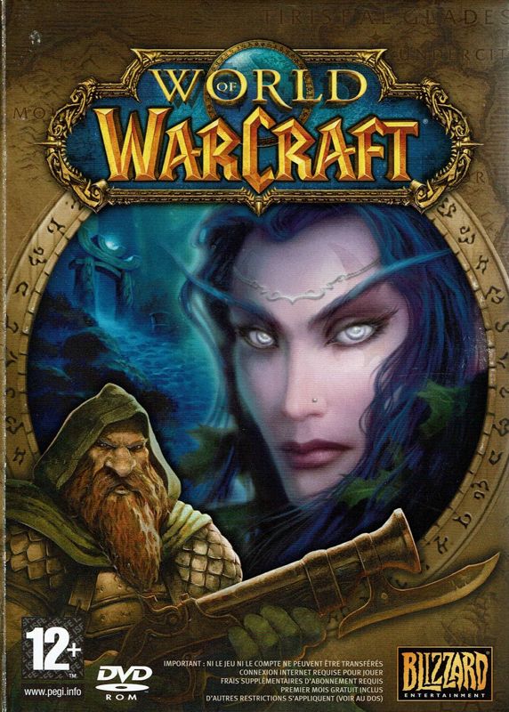 Front Cover for World of WarCraft (Macintosh and Windows) (DVD release (2009))