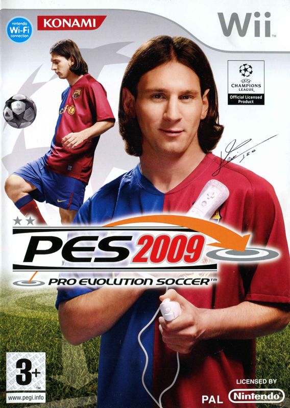 Front Cover for PES 2009: Pro Evolution Soccer (Wii)