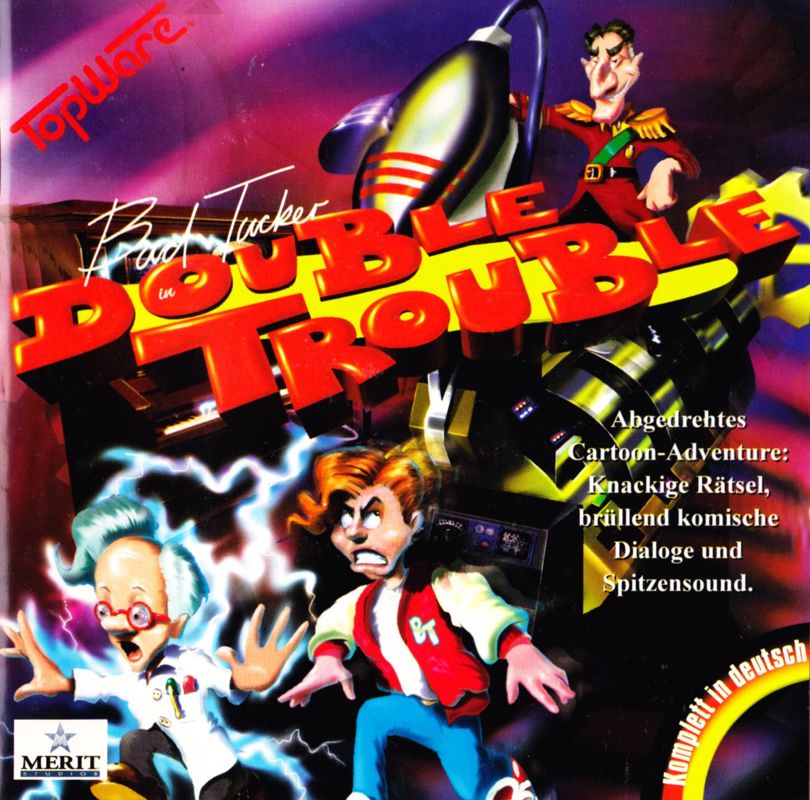 Other for Bud Tucker in Double Trouble (DOS): Jewel Case - Front (also a manual)