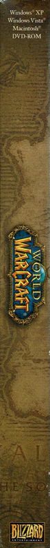 Spine/Sides for World of WarCraft (Macintosh and Windows) (DVD release (2009)): Left