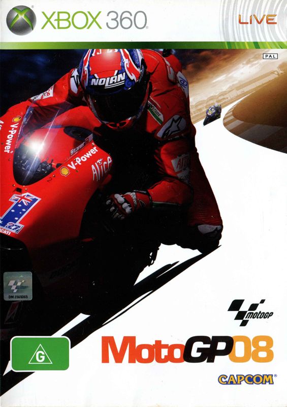 Front Cover for MotoGP 08 (Xbox 360)