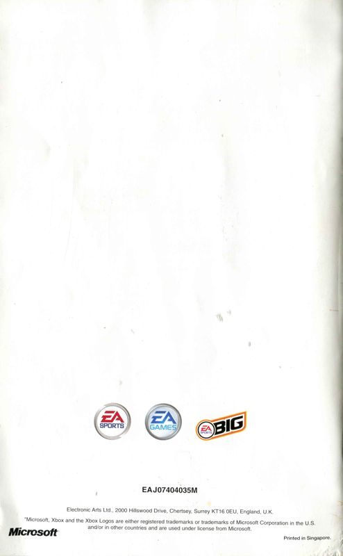 Madden NFL 2004 cover or packaging material - MobyGames