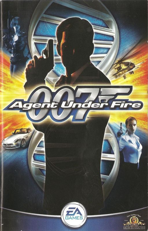 Manual for 007: Agent Under Fire (PlayStation 2): Front