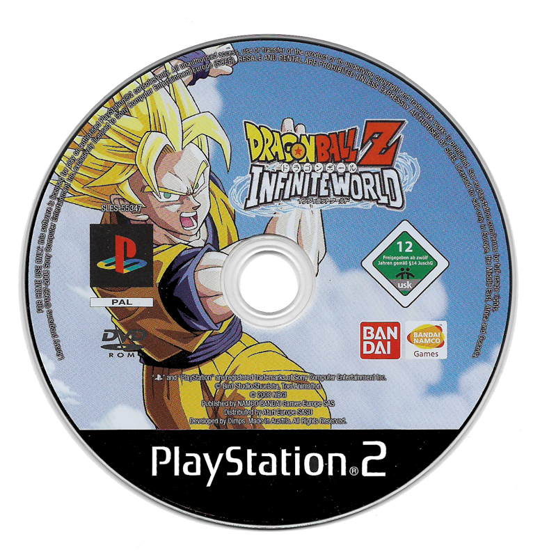 Media for Dragon Ball Z: Infinite World (PlayStation 2)