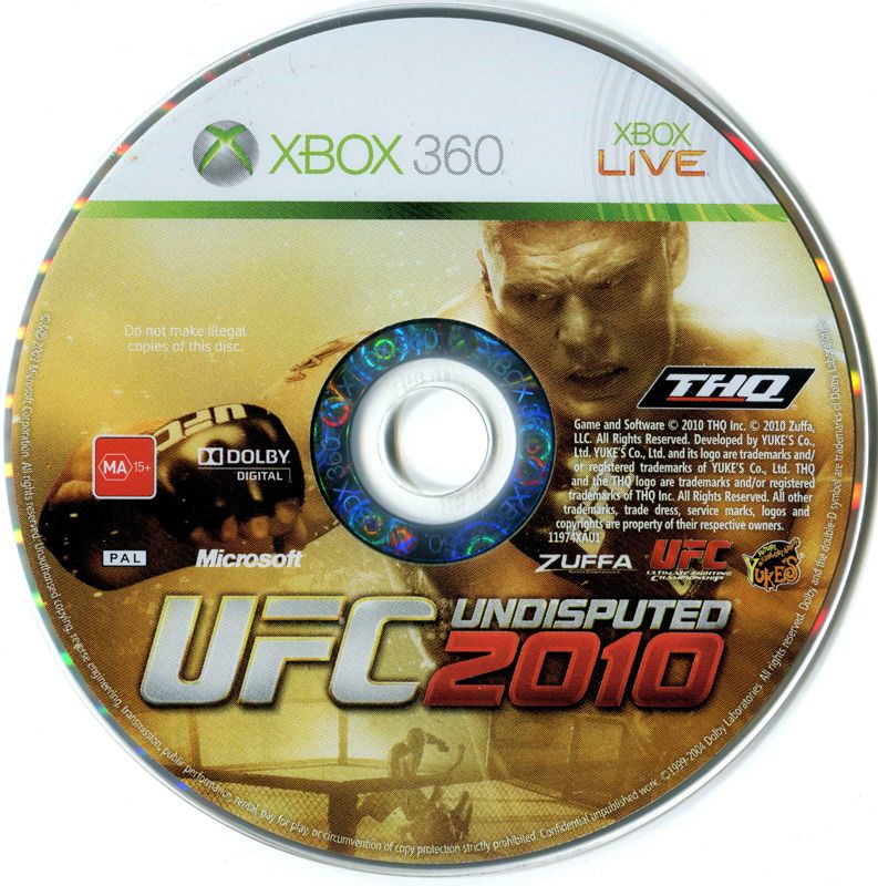 Media for UFC Undisputed 2010 (Xbox 360)