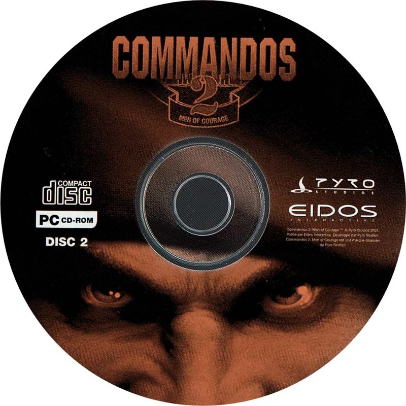 Media for Commandos 2: Men of Courage (Windows): Disc 2