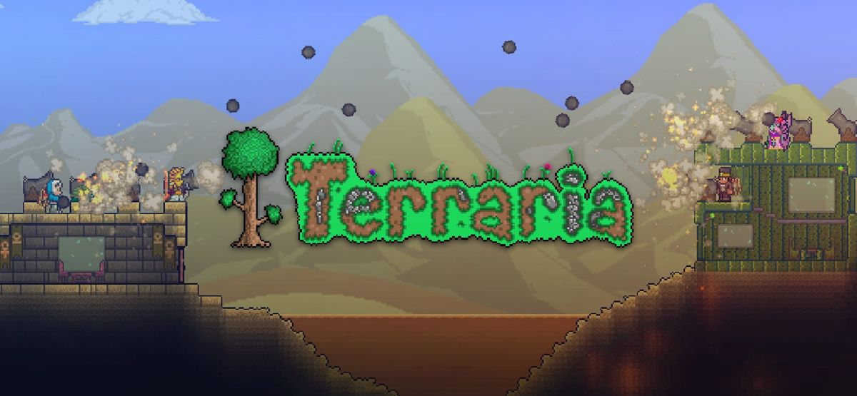 Front Cover for Terraria (Linux and Macintosh and Windows) (GOG.com release)