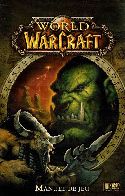 Manual for World of WarCraft (Macintosh and Windows) (DVD release (2009)): Front