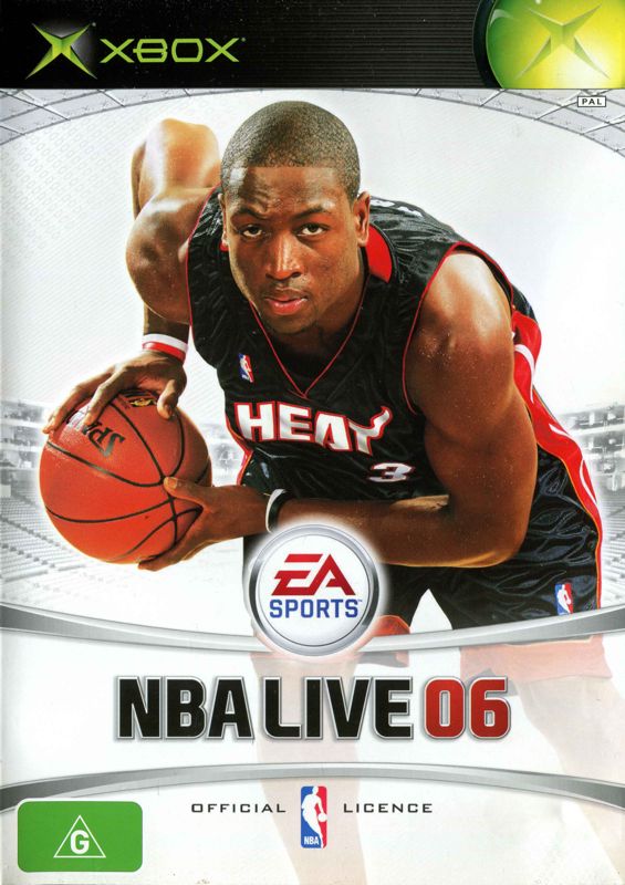 Front Cover for NBA Live 06 (Xbox)