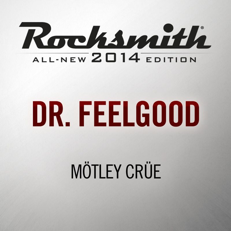 Front Cover for Rocksmith: All-new 2014 Edition - Mötley Crüe: Dr. Feelgood (PlayStation 3 and PlayStation 4) (download release)