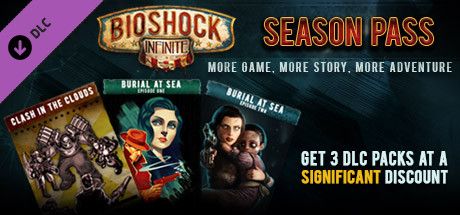 Front Cover for BioShock Infinite: Season Pass (Linux and Macintosh and Windows) (Steam release)