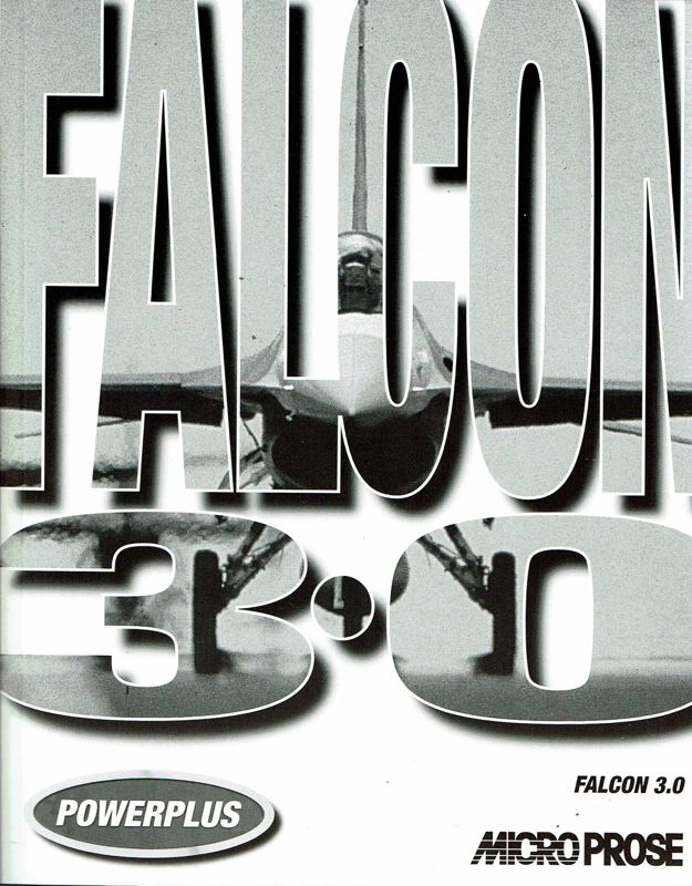 Manual for Falcon 3.0 (DOS) (Powerplus CD-ROM release): Front