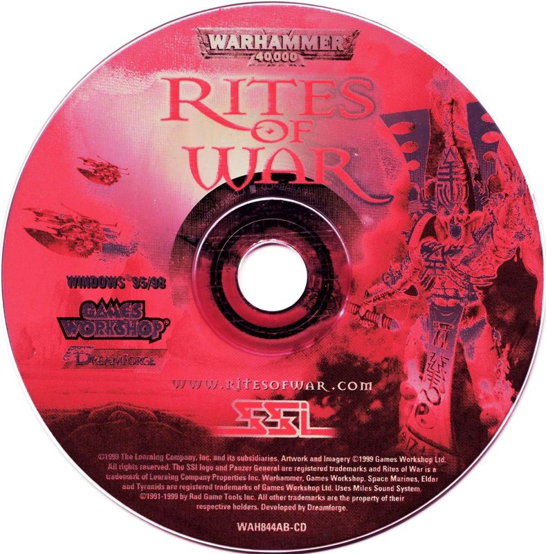 Media for Warhammer 40,000: Rites of War (Windows)