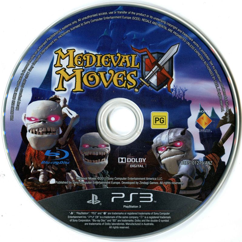 Media for Medieval Moves: Deadmund's Quest (PlayStation 3)
