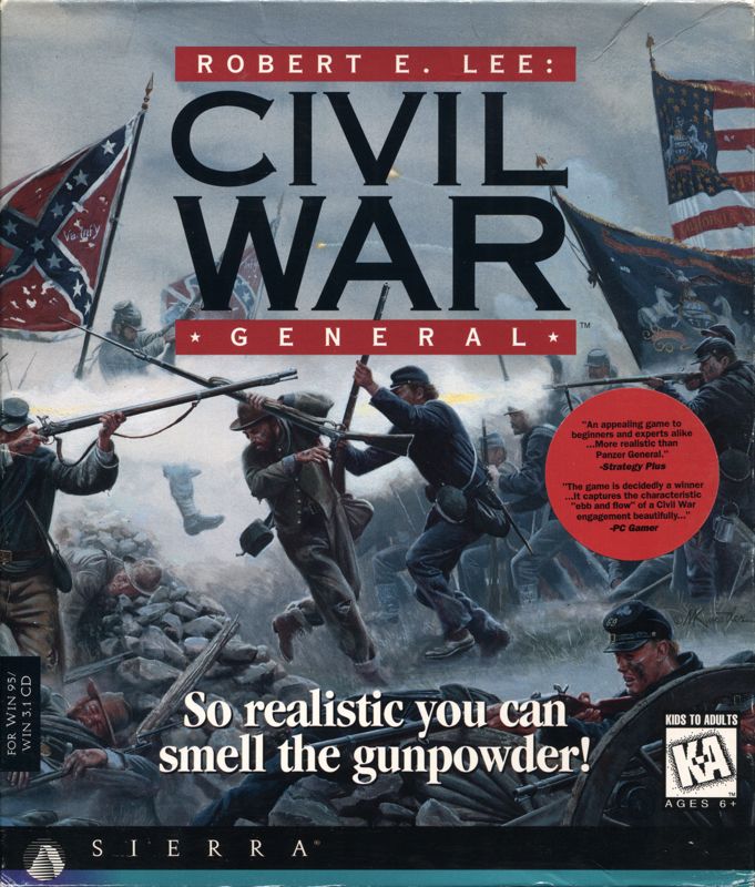 Front Cover for Robert E. Lee: Civil War General (Windows and Windows 16-bit)