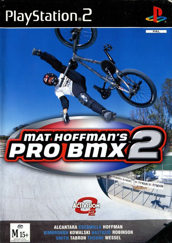 Front Cover for Mat Hoffman's Pro BMX 2 (PlayStation 2)