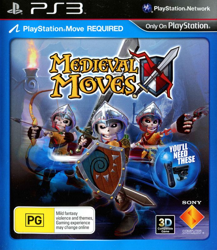 Front Cover for Medieval Moves: Deadmund's Quest (PlayStation 3)