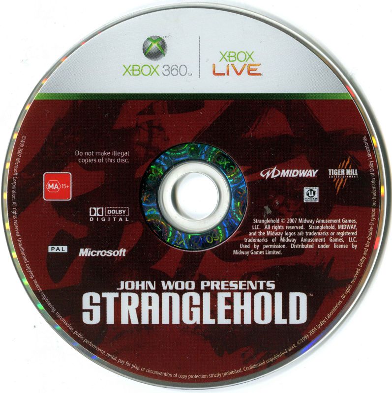 Media for Stranglehold (Xbox 360)