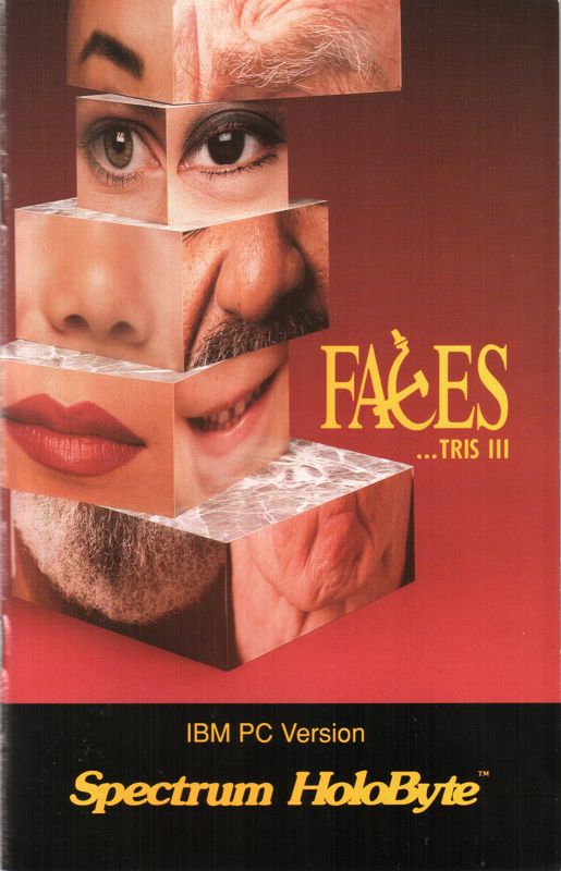 Manual for Faces ...tris III (DOS) (Dual media release)