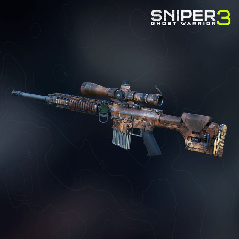 Front Cover for Sniper: Ghost Warrior 3 - Weapon Skin: Africa Tech (PlayStation 4) (download release)
