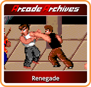 Front Cover for Renegade (Nintendo Switch) (Arcade version (download release)): 1st version