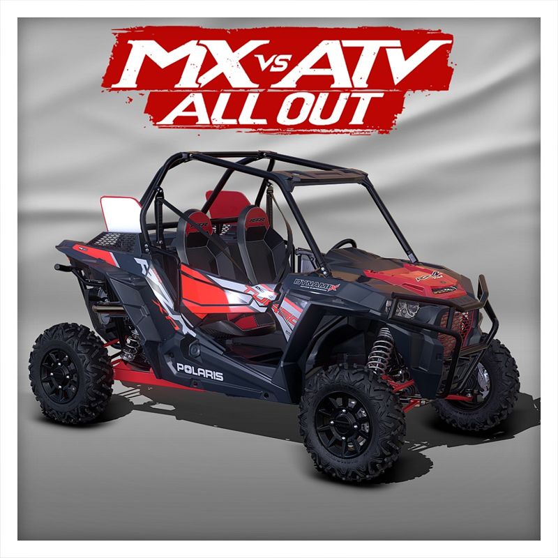 Front Cover for MX vs ATV All Out: 2018 Polaris RZR XP Turbo (PlayStation 4) (download release)
