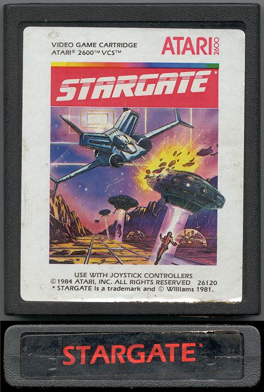 Media for Stargate (Atari 2600)