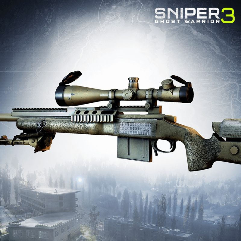 Front Cover for Sniper: Ghost Warrior 3 - Sniper Rifle McMillan TAC-338A (PlayStation 4) (download release)