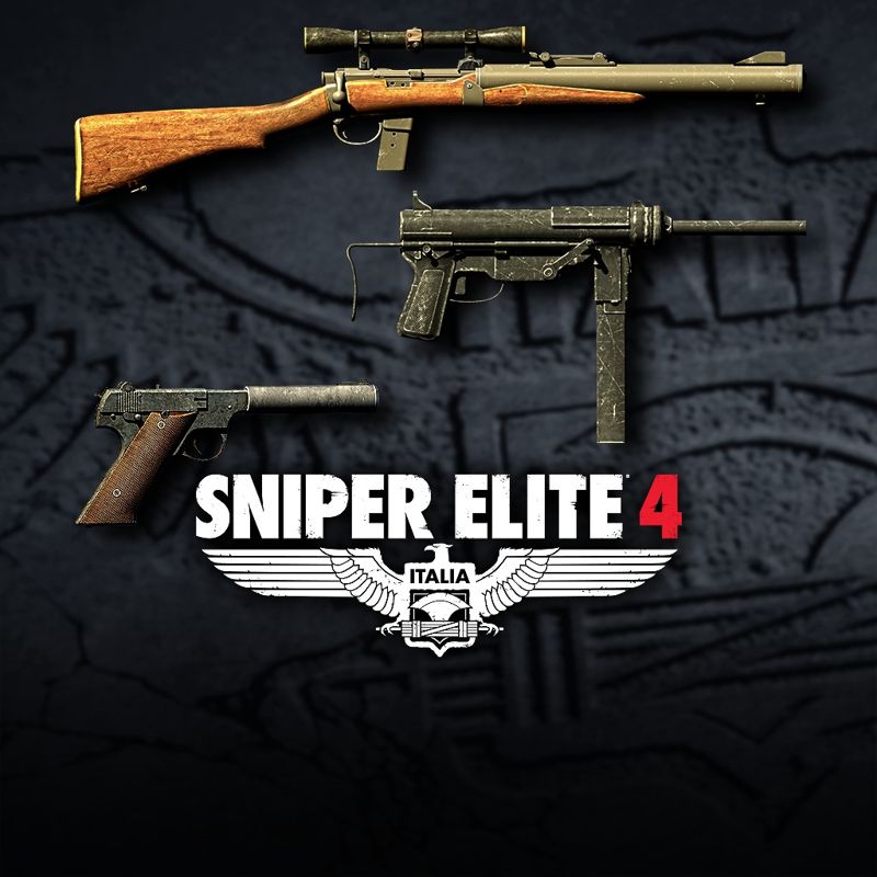 Front Cover for Sniper Elite 4: Italia - Silent Warfare Pack (PlayStation 4) (download release)