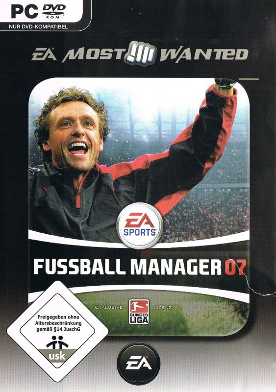 Front Cover for FIFA Manager 07 (Windows) (EA Most Wanted release)