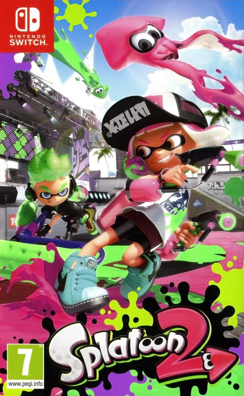 Front Cover for Splatoon 2 (Nintendo Switch)