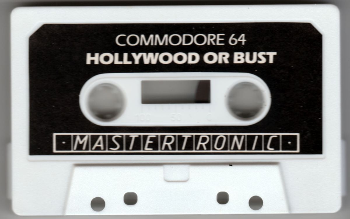 Media for Hollywood or Bust (Commodore 64)