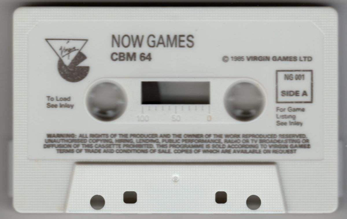 Media for Now Games 2 (Commodore 64): Side A