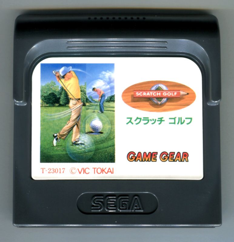 Media for Scratch Golf (Game Gear): Front