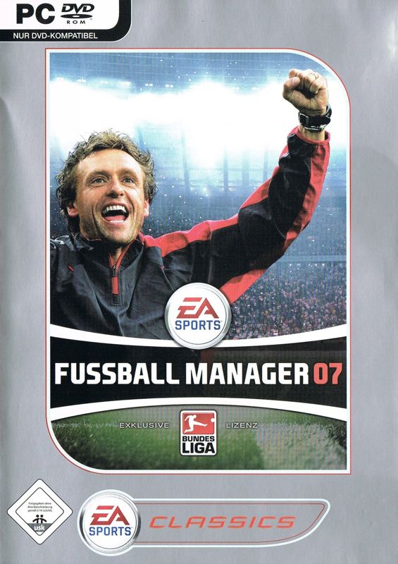 Front Cover for FIFA Manager 07 (Windows) (EA Sports Classics release)