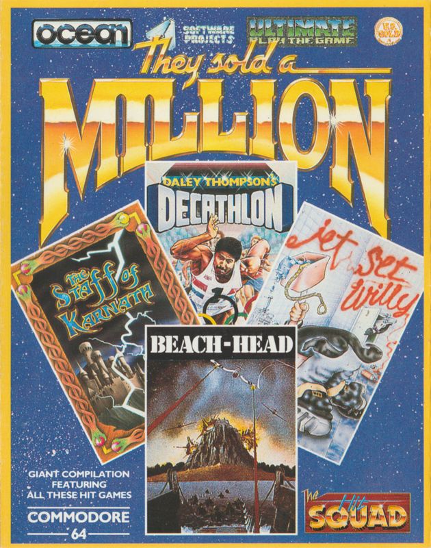 Front Cover for They Sold a Million (Commodore 64)