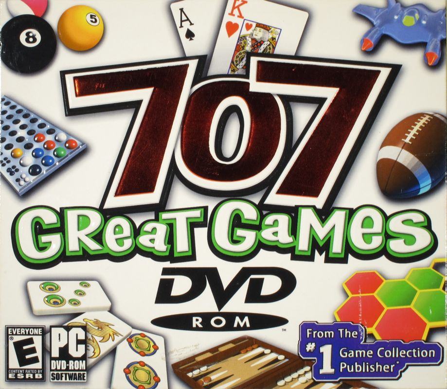 Front Cover for 707 Great Games (Windows)