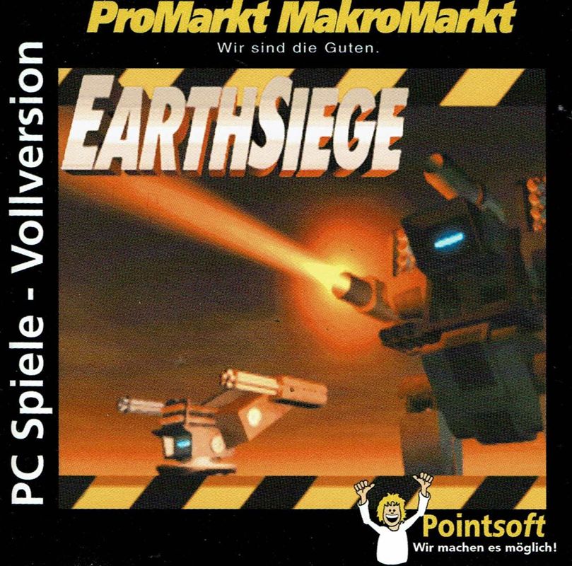 Front Cover for Metaltech: EarthSiege (DOS) (ProMarkt MakroMarkt release)