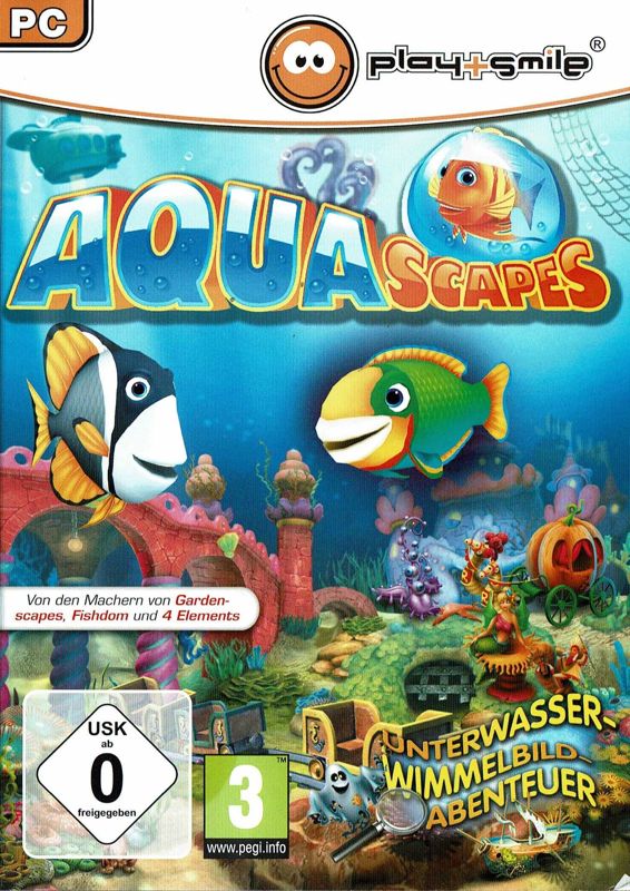 Front Cover for Aquascapes (Windows) (play+smile release)