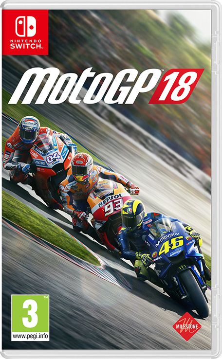 Front Cover for MotoGP 18 (Nintendo Switch) (download release)