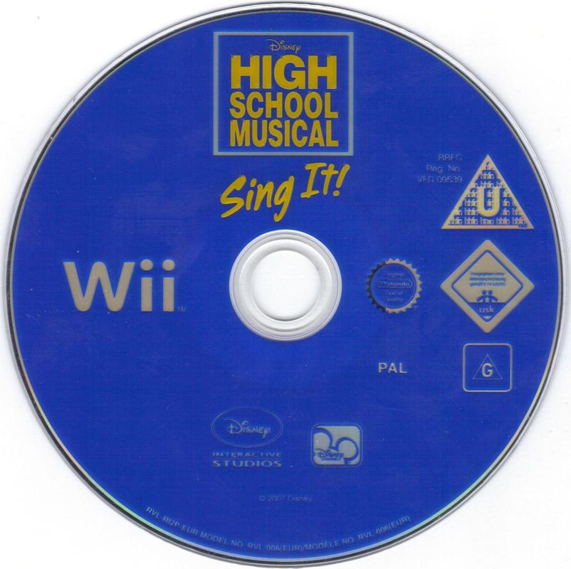 Media for High School Musical: Sing It! (Wii)