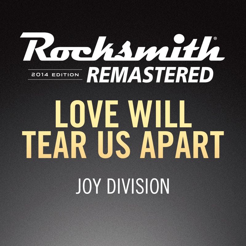 Front Cover for Rocksmith 2014 Edition: Remastered - Joy Division: Love Will Tear Us Apart (PlayStation 3 and PlayStation 4) (download release)